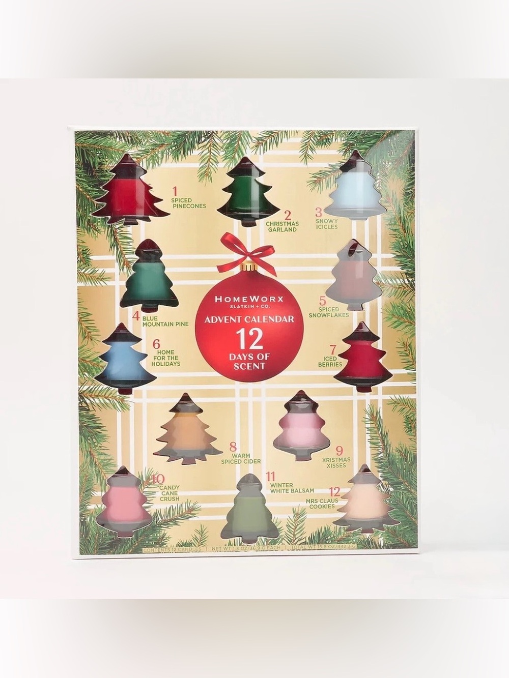 Homeworx by Slatkin & Co. 12 Days of Scent Advent Calendar